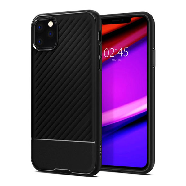 کاور اسپیگن مدل Core Armor مناسب برای گوشی موبایل اپل iPhone 11 Pro Max
