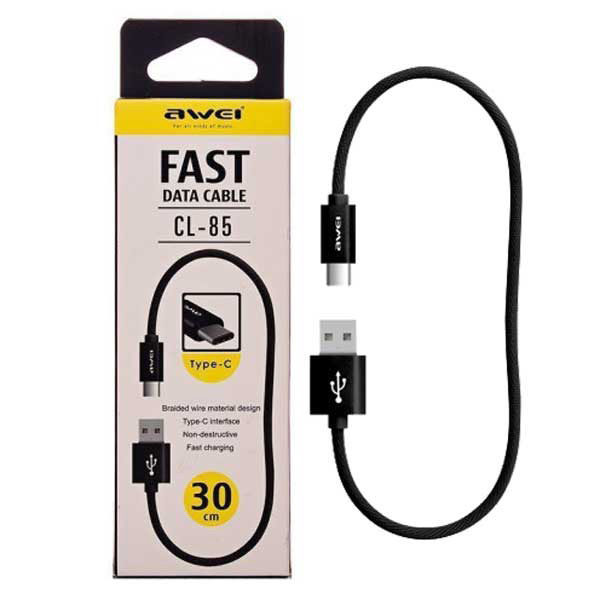 کابل شارژر اوی مدل CL-85 به طول 30 سانتی متر