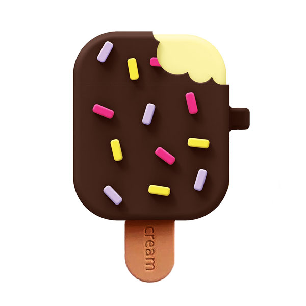 کاور الاگو طرح بستنی چوبی مناسب برای کیس اپل ایرپاد 1/2